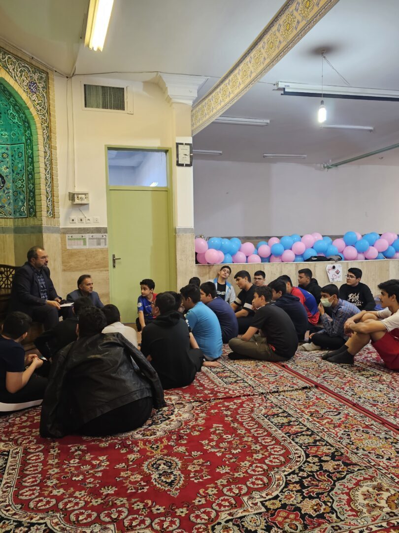 اردوی یک روز در مدرسه پایه نهم