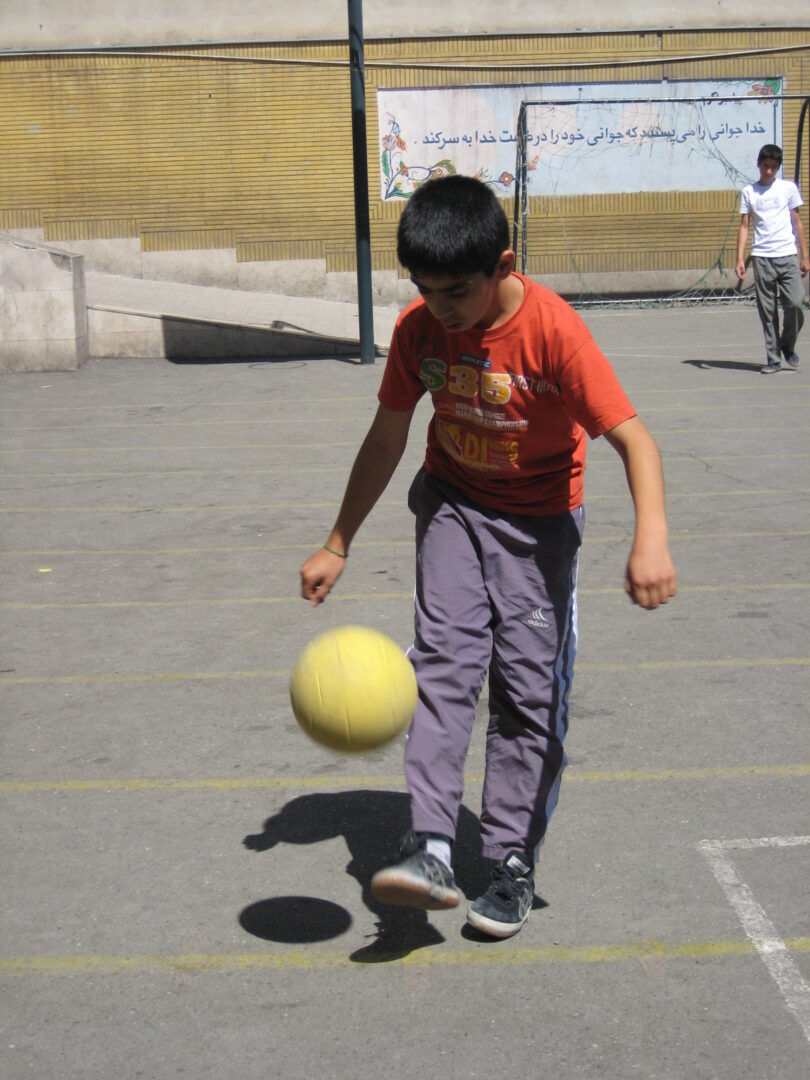 اردوی شبی در مدرسه