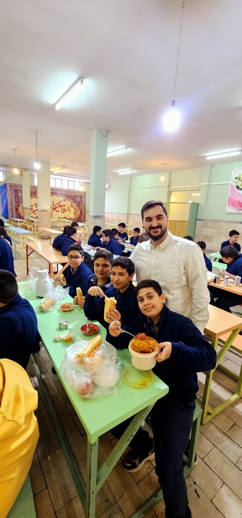 صبحانه همدلی پایه هفتم
